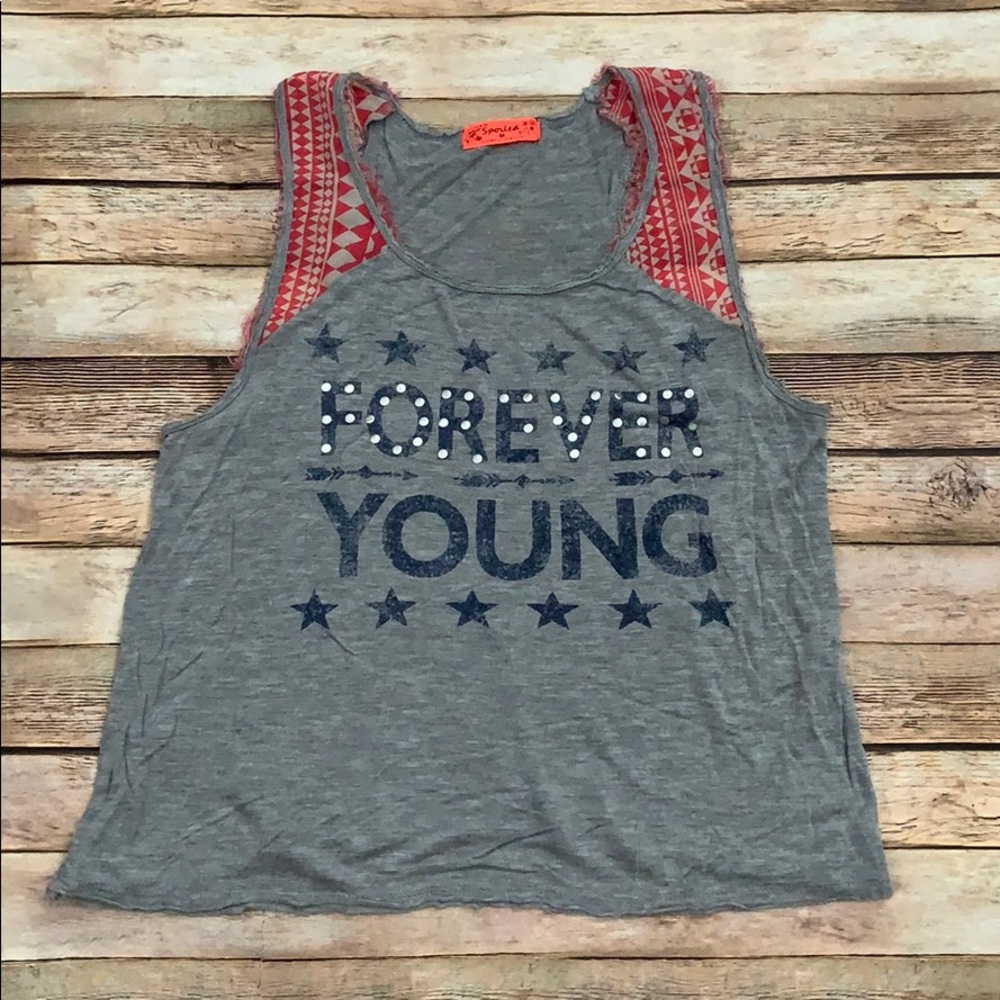 Spoiled Forever Young Tank Top